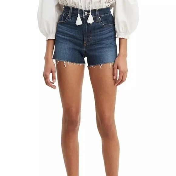 LEVIS HIGH RISE SHORTS - Picture 3 of 3